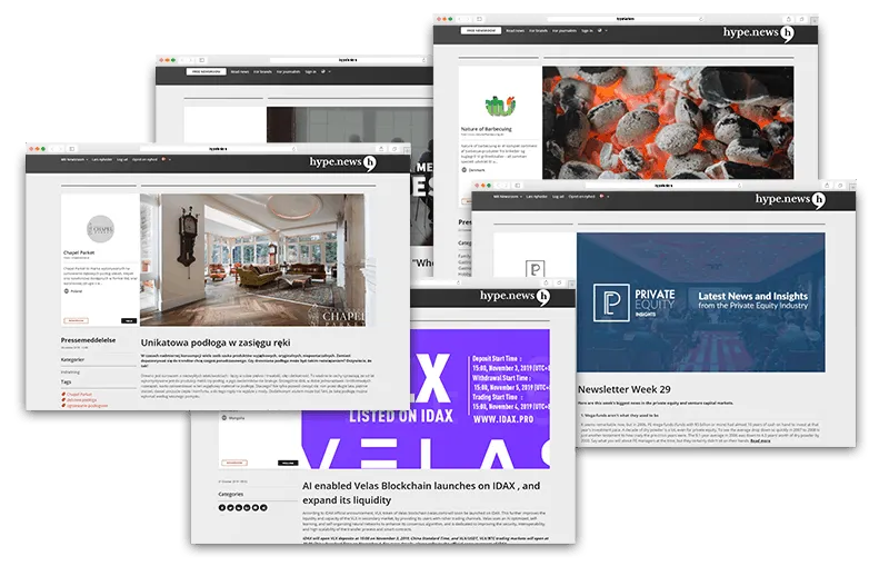 Press releases published in Hype.News newsrooms